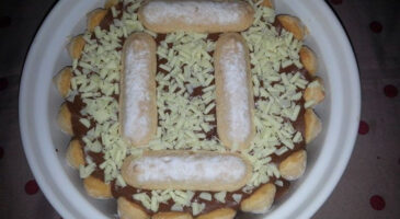 La charlotte aux poires / chocolat