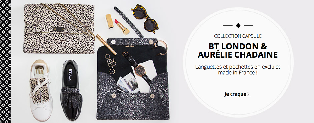 La collection capsule d&rsquo;Aurélie Chadaine pour Spartoo