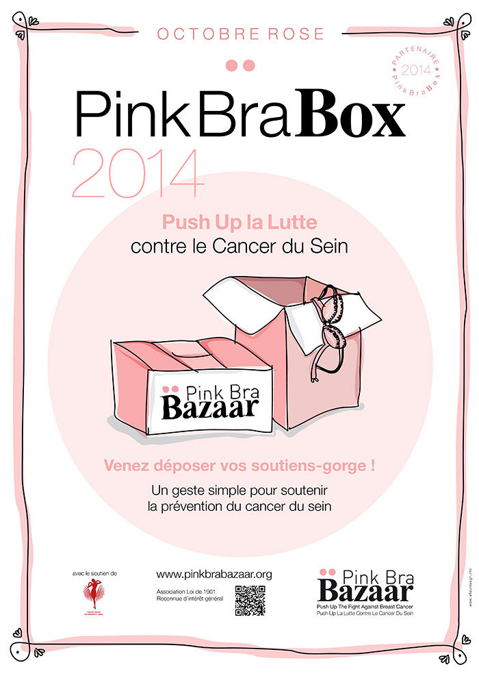 La mobilisation contre le cancer du sein passe aussi par nos soutiens-gorge