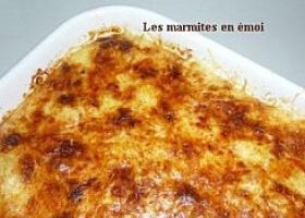 Gratin de courge spaghetti au fromage cheddar