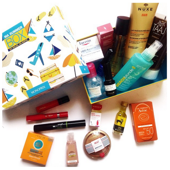 La summer box de Monoprix