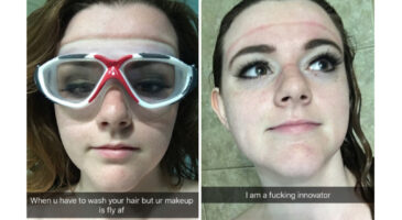 La super astuce de Tumblr pour ne pas ruiner son maquillage sous la douche