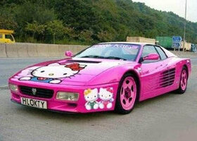 La voiture de course