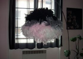 Lampe plumes