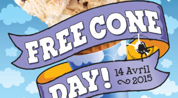 Le Free Cone Day, c&rsquo;est mardi !