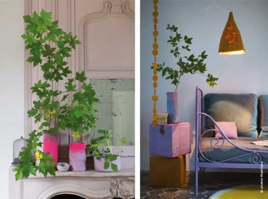 Le feutre une idée de décoration originale