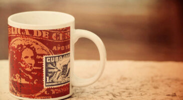 Le mug cake thé vert/framboises