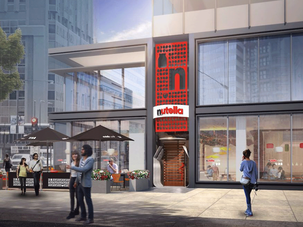 Le premier café Nutella