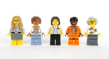 Lego rend hommage à 5 femmes de la NASA en créant des figurines à leur effigie