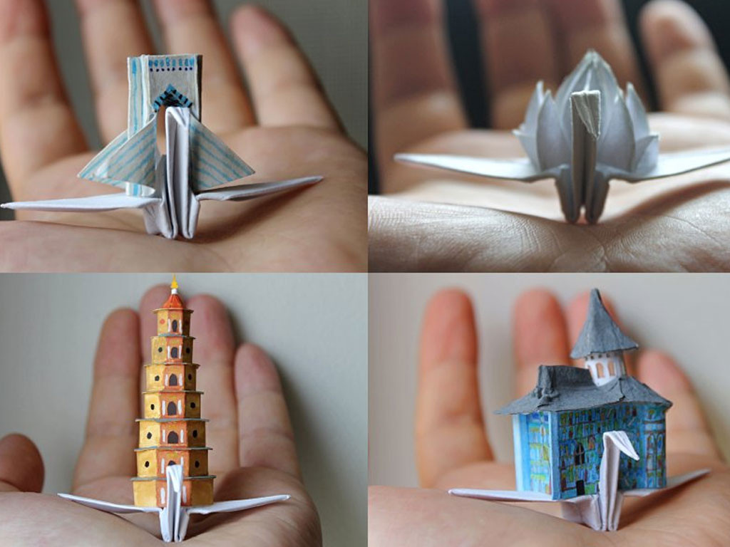 Les 1000 grues incroyables de Christian Marianciuc