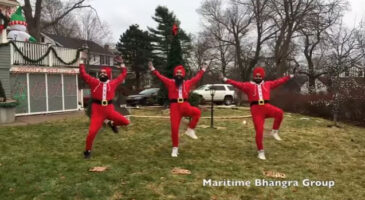 Les Maritime Bhangra célèbrent Noël !