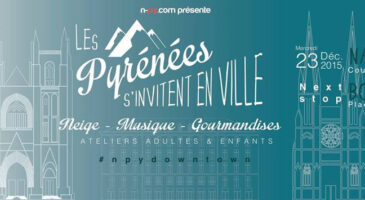 Les Pyrénées amènent la neige à Nantes le 23 décembre