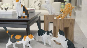 Les chats en Légo arrivent et ils sont trop craquants