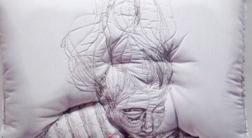 Les coussins brodés de Maryam Ashkanian