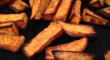 Les frites de patate douce