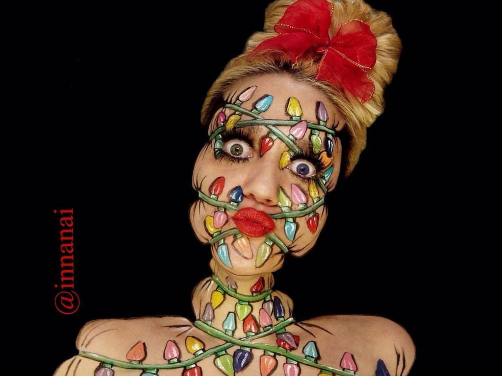 Les illusions d&rsquo;optique de la maquilleuse Innanai