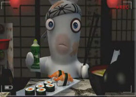 Les lapins Crétins se japonisent !