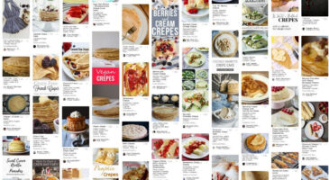 Les meilleures recettes de crêpes de Pinterest