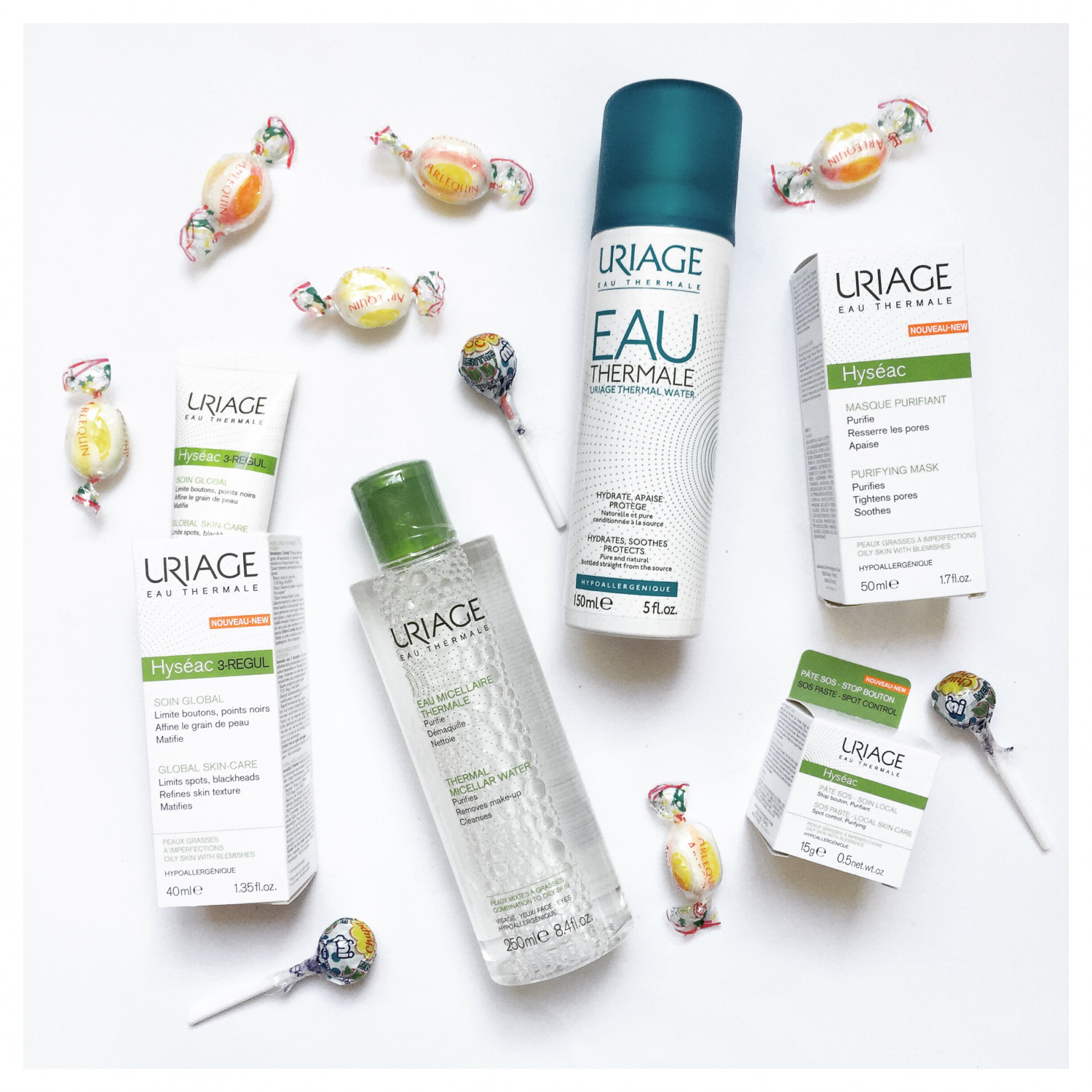 Les nouveautés Uriage pour les peaux grasses à imperfections