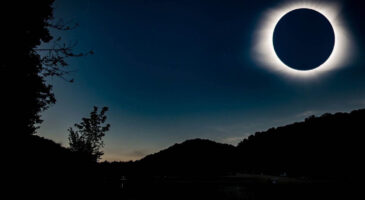 Les plus belles images de l’éclipse solaire totale