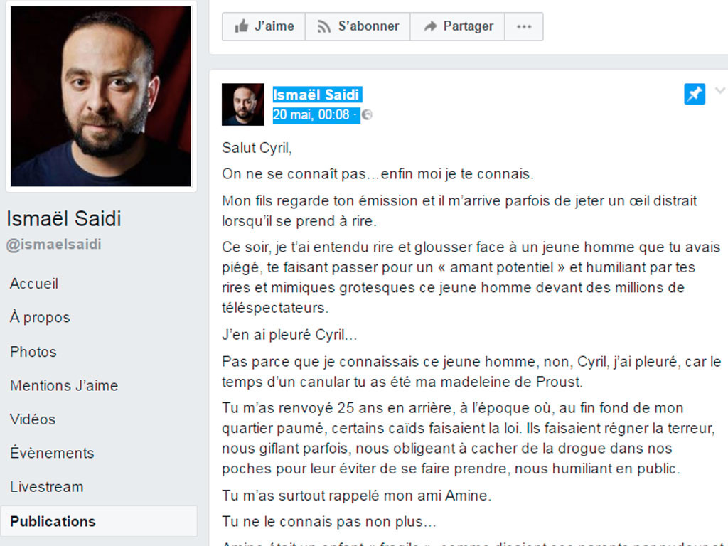 Lettre ouverte à Cyril Hanouna sur son canular homophobe
