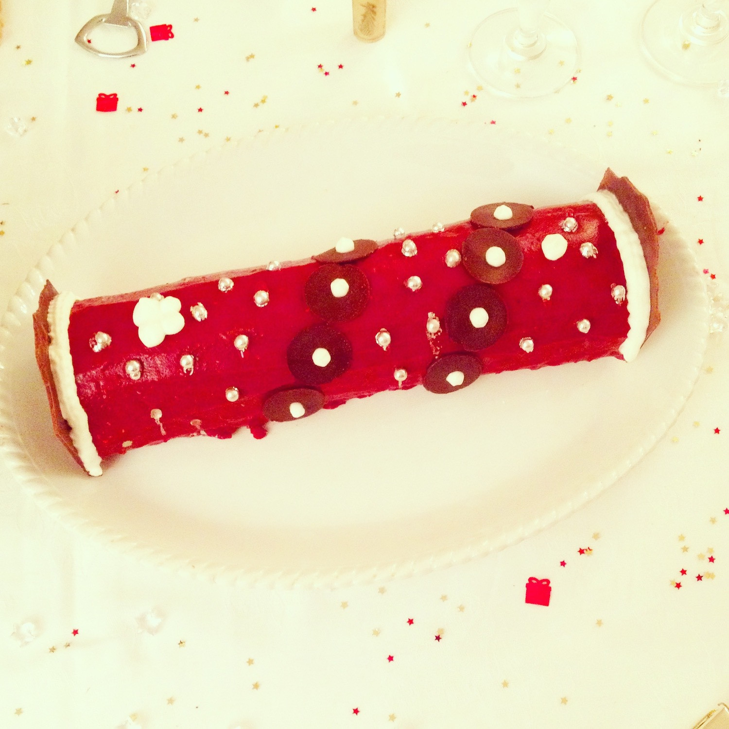 Ma buche de Noël légère, légère, légère et délicieuse