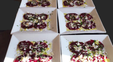 Ma recette simple de carpaccio de betteraves au parmesan