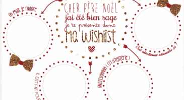 Ma wishlist de Noël