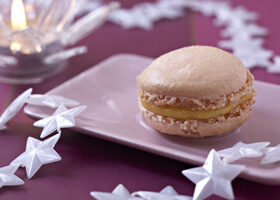 Macarons à la mangue