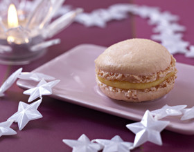 Macarons à la mangue