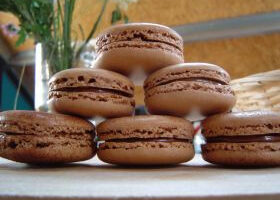 Macarons au nutella