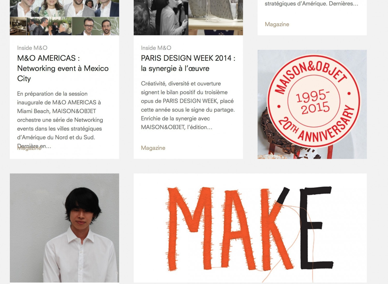 Maison et objet 2014