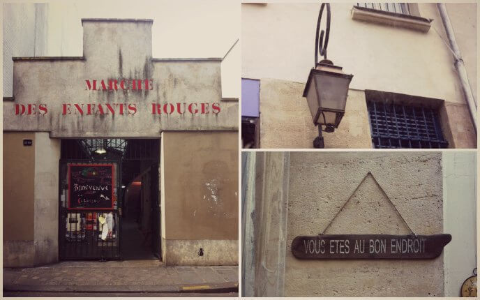 Manger sur le pouce au Marché des Enfants Rouges