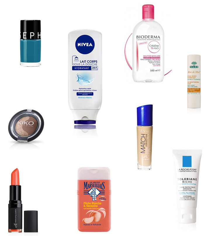 Mes 9 indispensables beauté à moins de 10€