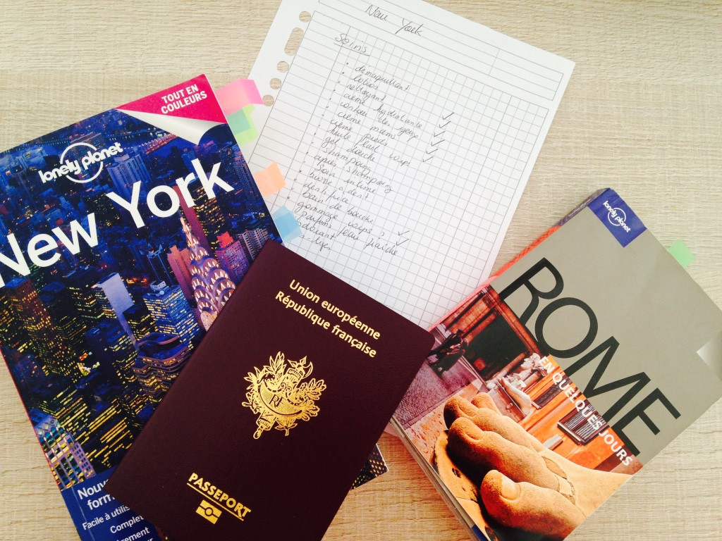Mes astuces pour bien préparer un voyage