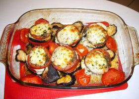 Millefeuilles d&rsquo;aubergines