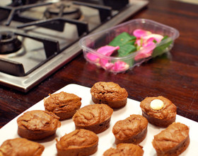 Moelleux au nutella®, Espuma chocolat blanc