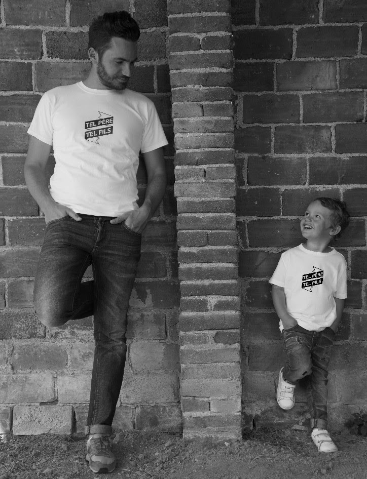 Mon Paternel dévoile sa nouvelle collection de sweats et t-shirts pour pères et fils