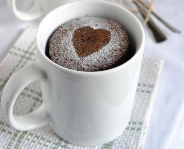 Mon goûter d’automne cocooning avec le mug-cake « financier »