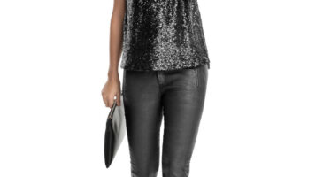 Mon look de fêtes tout en paillettes