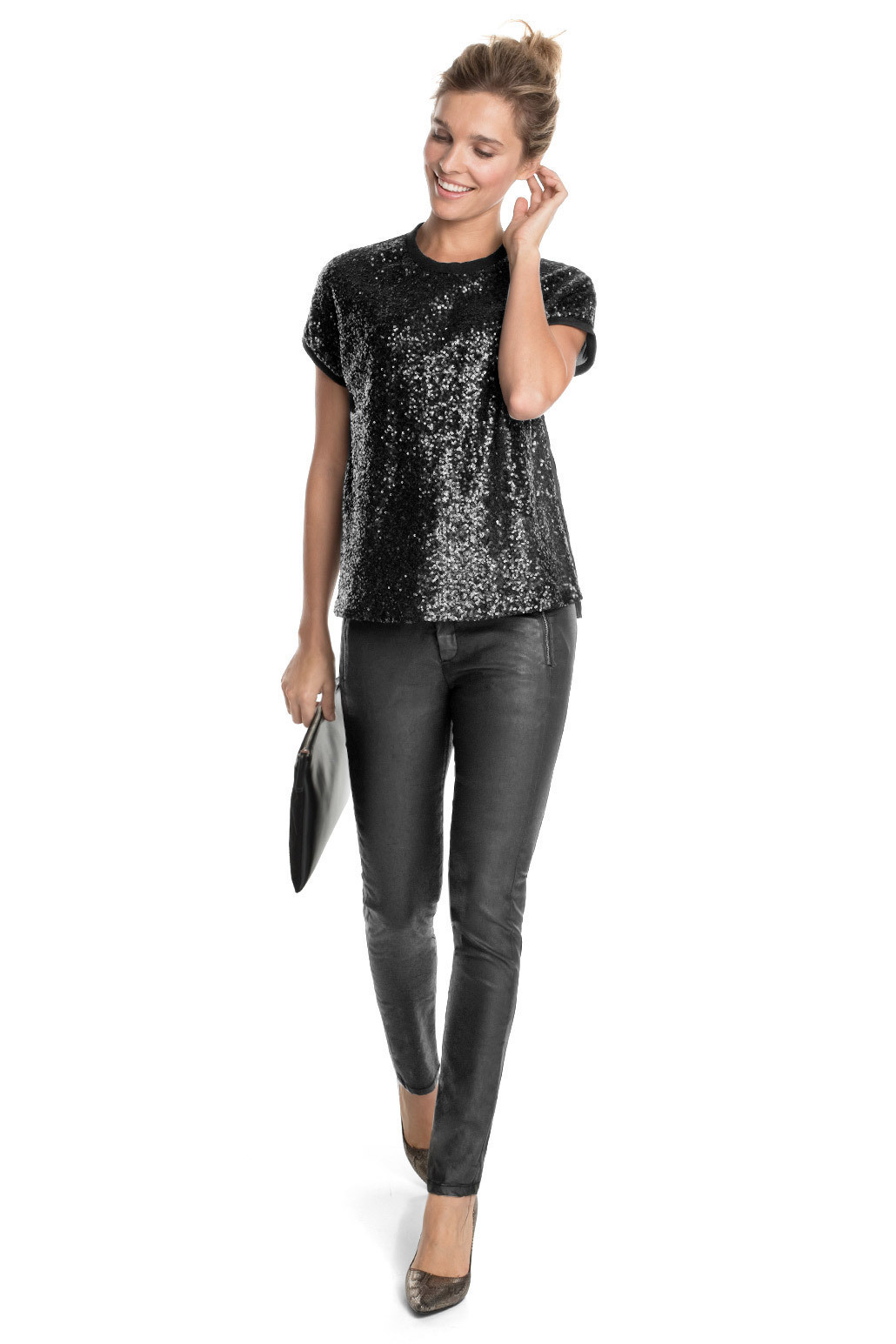 Mon look de fêtes tout en paillettes