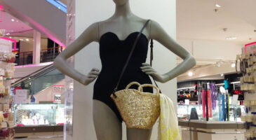 Mon look de plage Moda Libre pour les Galeries Lafayette de Nantes