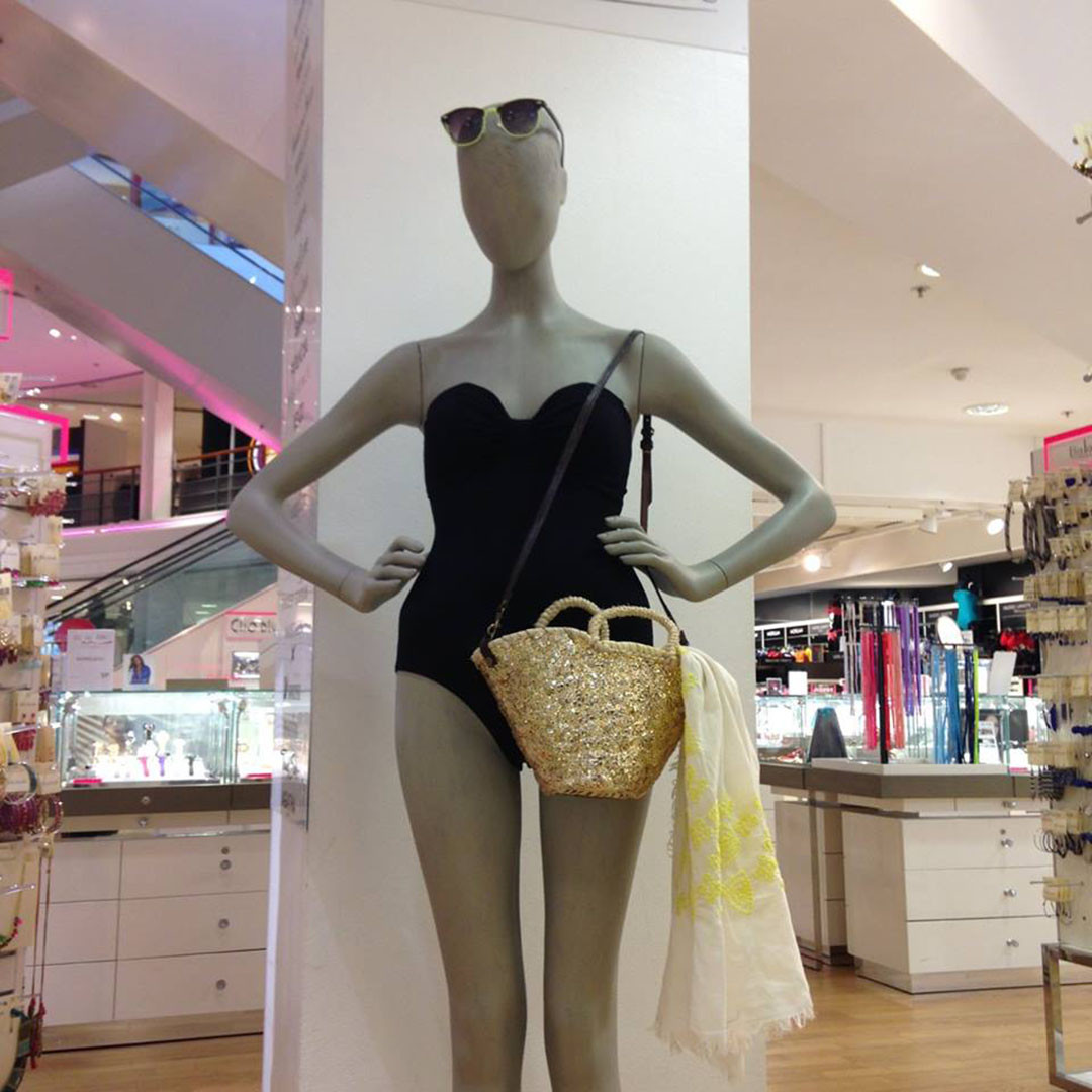 Mon look de plage Moda Libre pour les Galeries Lafayette de Nantes