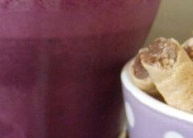 Mon smoothie Myrtilles Coco