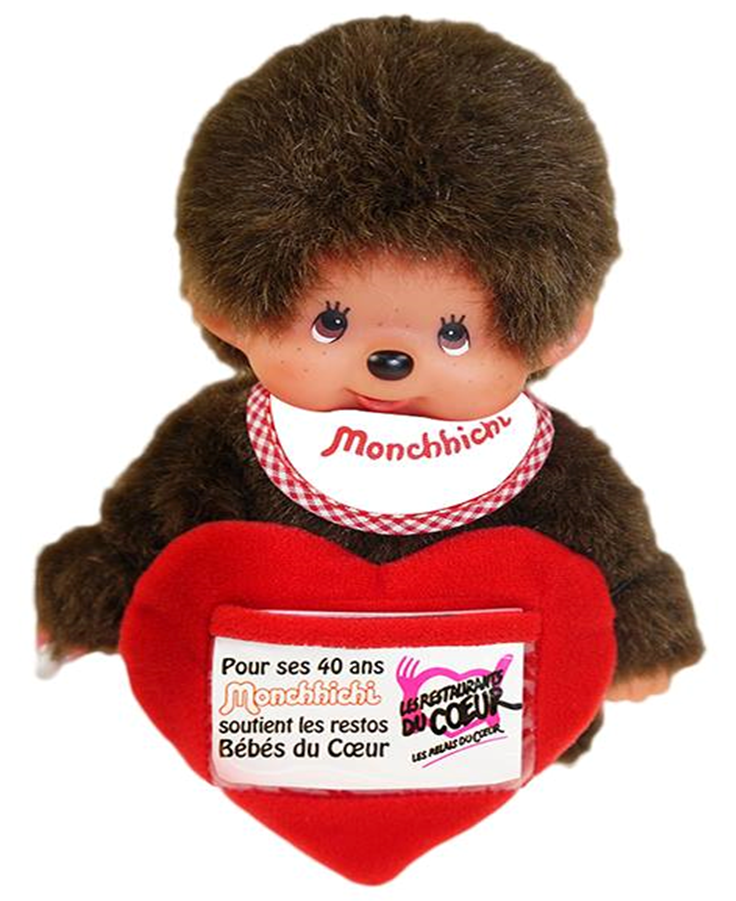 Monchhichi s&rsquo;associe au Restos du Coeur