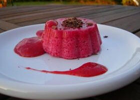 Mousse de Framboise Glacée