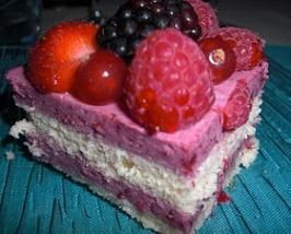 Mousseline fruits rouges