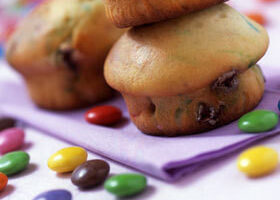 Muffins aux smarties