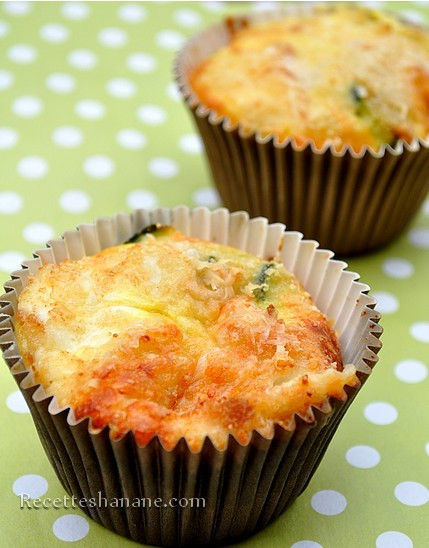 Muffins courgettes et citron vert
