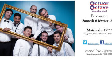 Octuor Octave, un ensemble vocal de 8 voix de dandy !